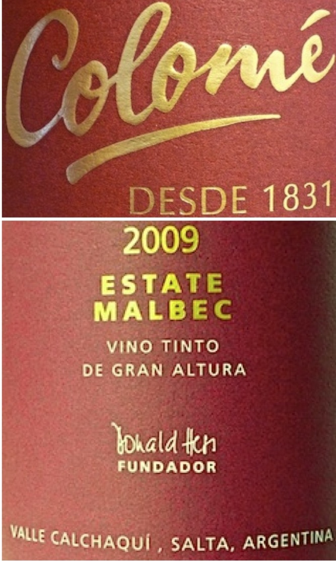 Colomé Malbec