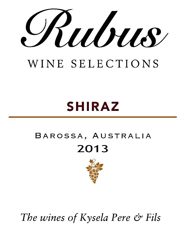 Rubus Shiraz 2012