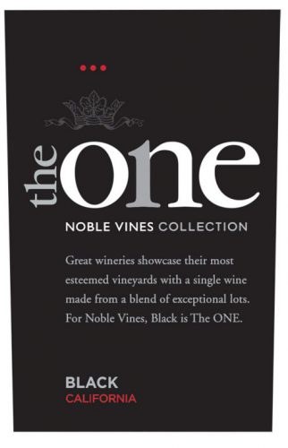 Noble Vines The One Black